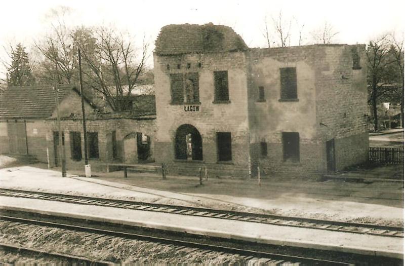 Fot 2. Stacja Kolejowa - Łagów Stacja Kolejowa